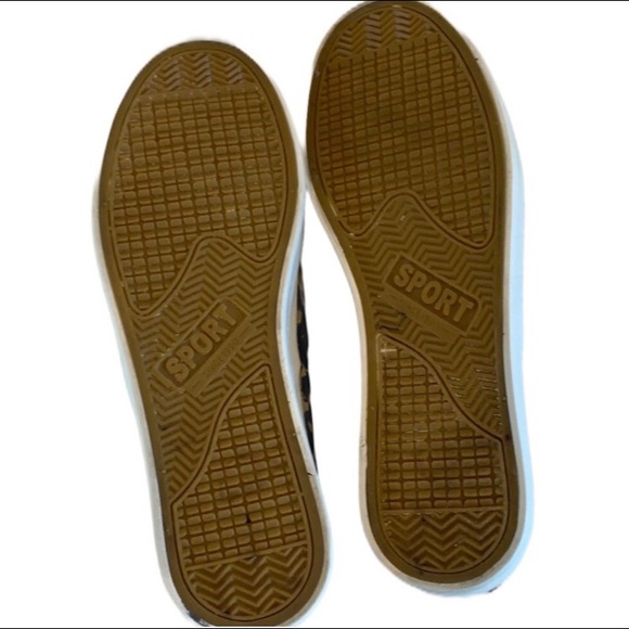 Fashion Leopard Platform Slide Ons Sz 8 - Picture 4 of 7